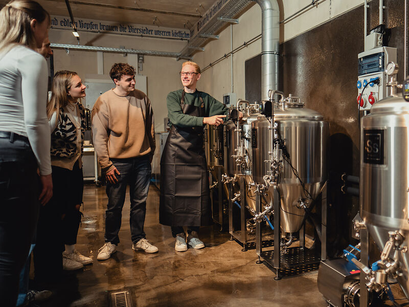 In Bayreuth werden Gäste zu Brauern: Maisel & Friends Erlebnis-Brauerei