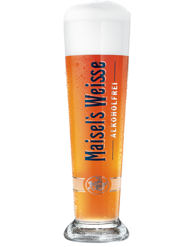 Hefeweizen Glas Maisel´s Weisse alkoholfrei 0,5 l