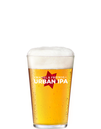 Maisel & Friends Urban IPA Pintglas 0,30 l - Voll