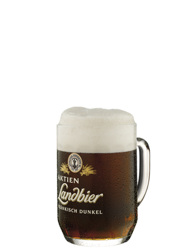 AKTIEN Landbier DUNKEL Glaskrug 0,3 l