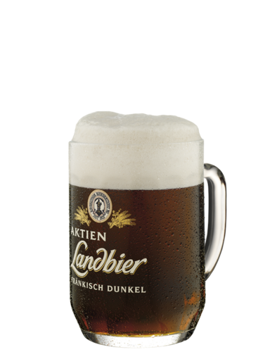 Aktien Landbier DUNKEL Glaskrug 0,5 l