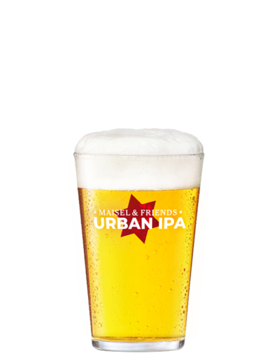 Maisel & Friends Urban IPA Pintglas 0,30 l - Voll