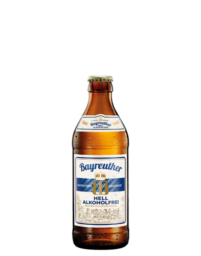 Bayreuther Hell Alkoholfrei 0,33l Flasche