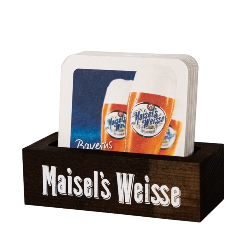 Maisel's Weisse Bierdeckelständer 1