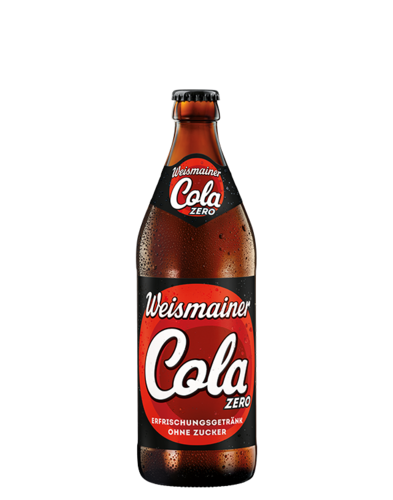 Weismainer Cola Zero Flasche 