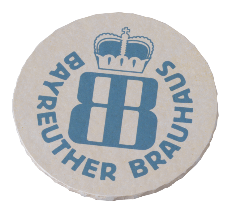 Bayreuther Brauhaus Natursteinuntersetzer 