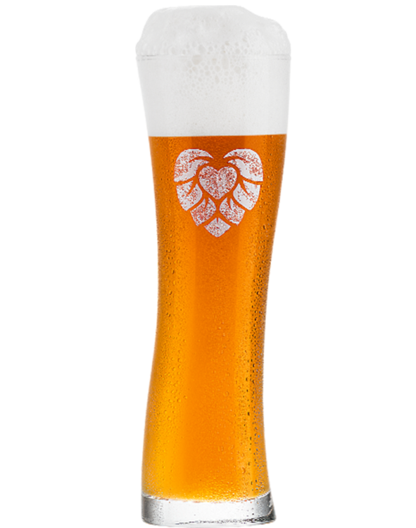 Liebesbier Designglas 0,5 l