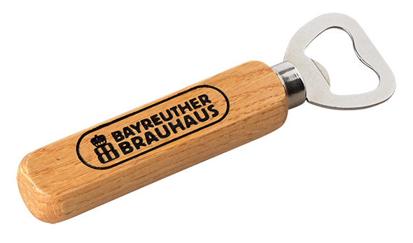 Bayreuther Brauhaus Flaschenöffner mit Holzgriff