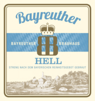 Bayreuther Hell 0,33 l Bauchetikett