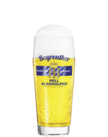 Bayreuther Hell Alkoholfrei Glas voll