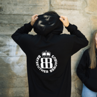 Hoodie Flasche Schwarz Inmagebild 2
