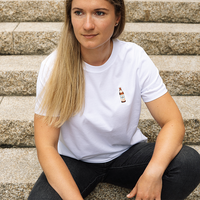 T-Shirt weiss Damen Imagebild 1