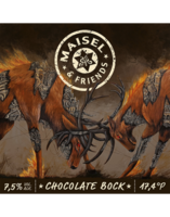 Maisel & Friends Chocolate Bock 0,75 l Bauchetiket