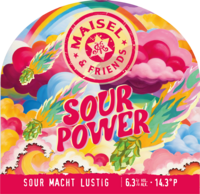 M & F Sour Power Bauchetikett