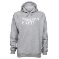 Hoodie Trinken Hilft Front 1