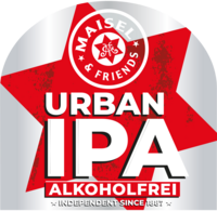 Maisel & Friends URBAN IPA Alkoholfrei Bauchetiket