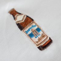 T-Shirt weiss Damen Detail 1