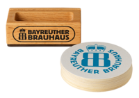 Bayreuther Brauhaus Bierdeckelständer & Bier 2