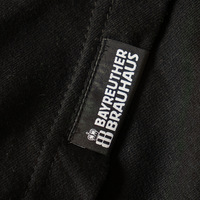 Hoodie Flasche Schwarz Detail 2
