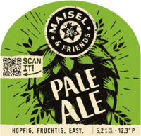 Maisel & Friends Pale Ale Bauchetikett