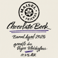 Chocolate Bock Barrel Aged 2025 - Etikett