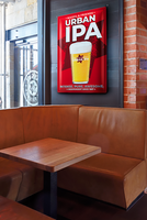 Maisel & Friends Urban IPA Schild Montage