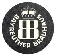 Bayreuther Brauhaus Bierdeckel Filz