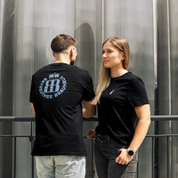 T-Shirt Flasche Schwarz Herren Imagebild 2