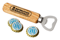 Bayreuther Brauhaus Flaschenöffner mit Holzgriff 1