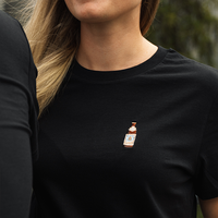 T-Shirt Fasche Schwarz Damen Imagebild 1
