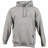 Hoodie Fasche Grau Front