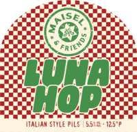Maisel & Friends Luna Hop 0,33 l - Etikett