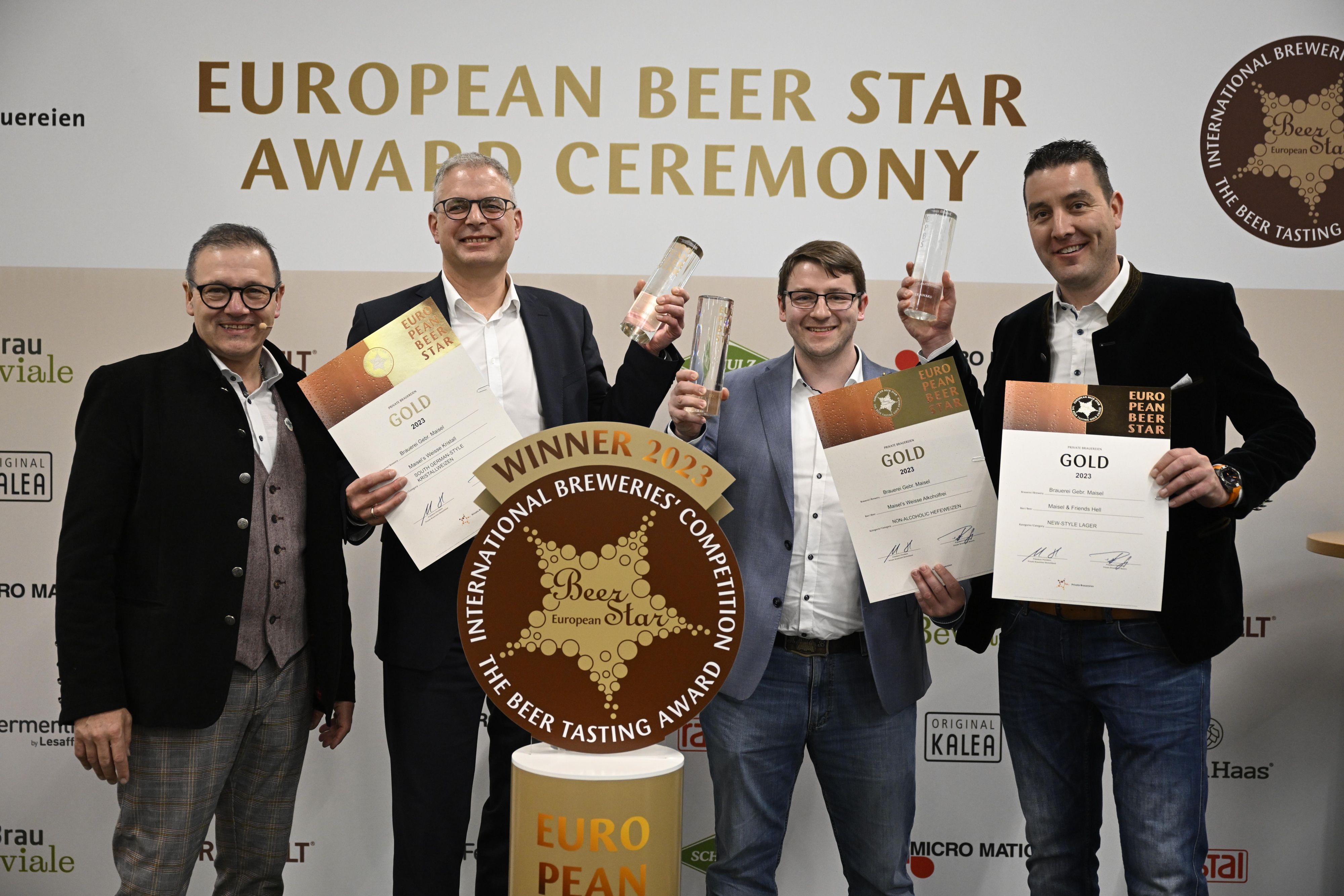 Preisverleihung European Beer Star 2023