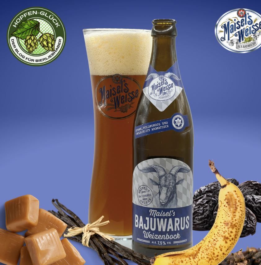 Verkostung Maisel's Weisse Bajuwarus durch hopfen-glueck