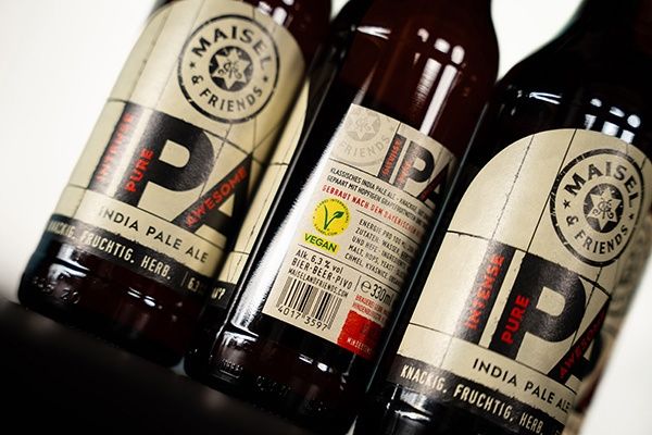 Maisel & Friends IPA mit Vegan-Label