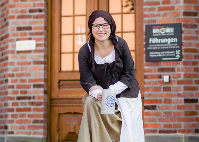 Die Bauernmagd kennt jede Geschichte über Bayreuths Bewohner 