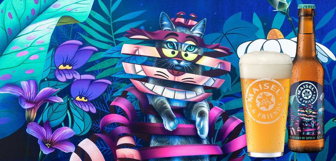Maisel & Friends Artbeer #5 Hazy IPA – designed by Super A